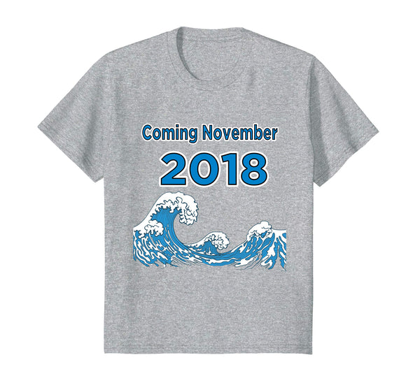 Big Blue Wave Vote Democrat Midterm Election 2018
